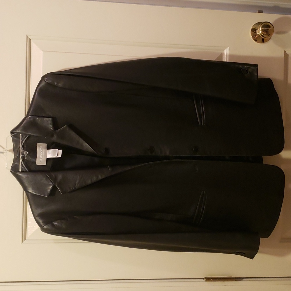 Liz Claiborne Black Leather Jacket